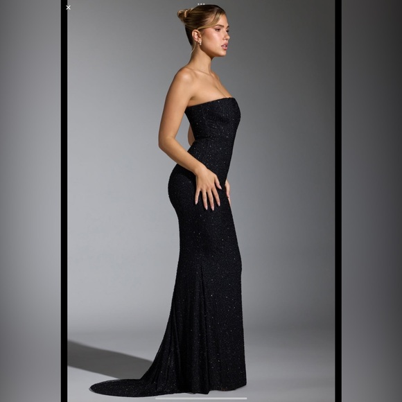 2 black embellishedished maxi dresses from Oh Polly - Picture 5 of 8